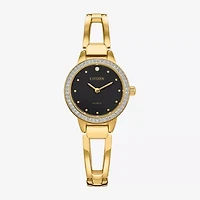 Citizen Quartz Womens Gold Tone Stainless Steel Bangle Watch Ez7012-85e