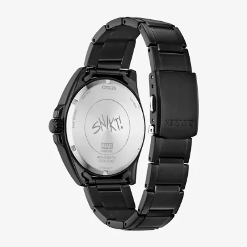 Citizen Mens Black Stainless Steel Bracelet Watch Aw1435-66w