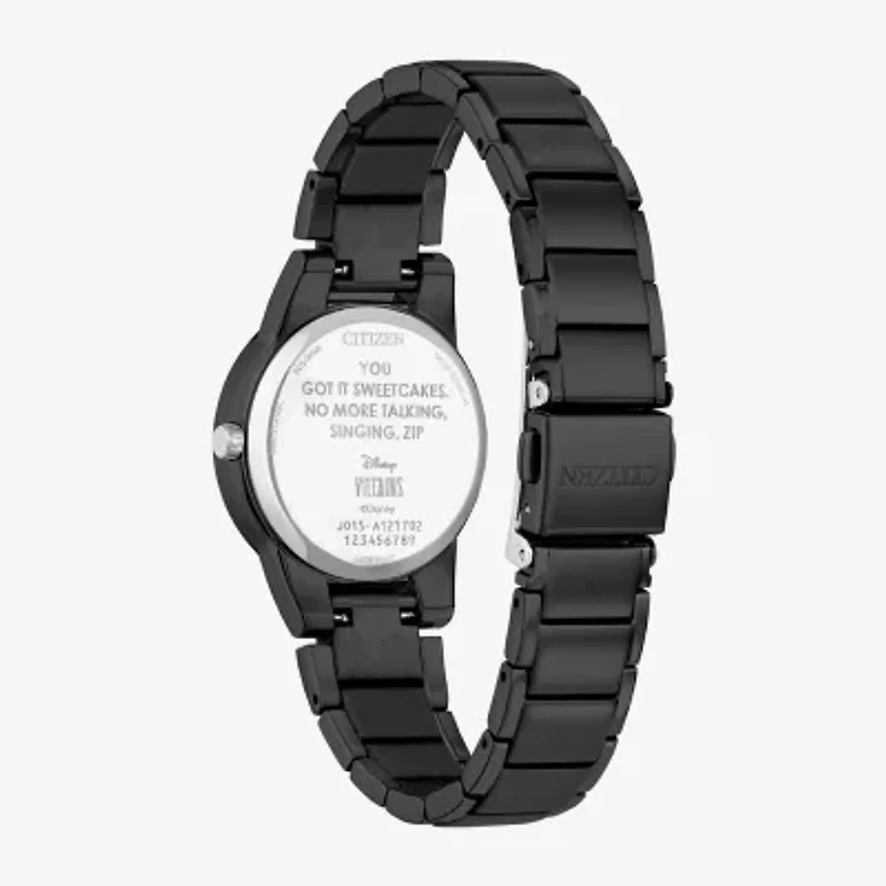 Citizen Ursula Womens Black Stainless Steel 2-pc. Watch Boxed Set Ga1075-68w