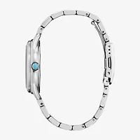 Citizen Princess Frozen Womens Silver Tone Stainless Steel 2-pc. Watch Boxed Set Fe7091-61w