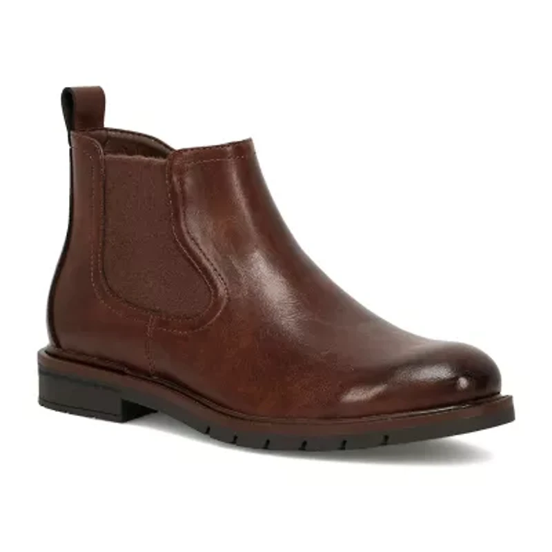 Frye and Co. Mens Vihn Flat Heel Chelsea Boots