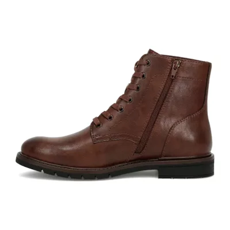Frye and Co. Mens Viper Flat Heel Lace Up Boots