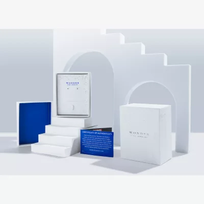 Star Wars Fine Jewelry Womens 1/5 CT. Genuine Blue Sapphire Sterling Silver Stackable Ring