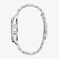 Citizen Quartz Mens Silver Tone Stainless Steel Bracelet Watch Bi5051-51a