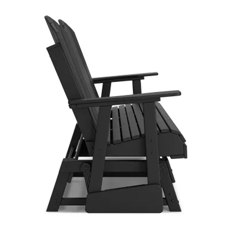 Signature Design by Ashley® Hyland Wave Outdoor Glider Loveseat
