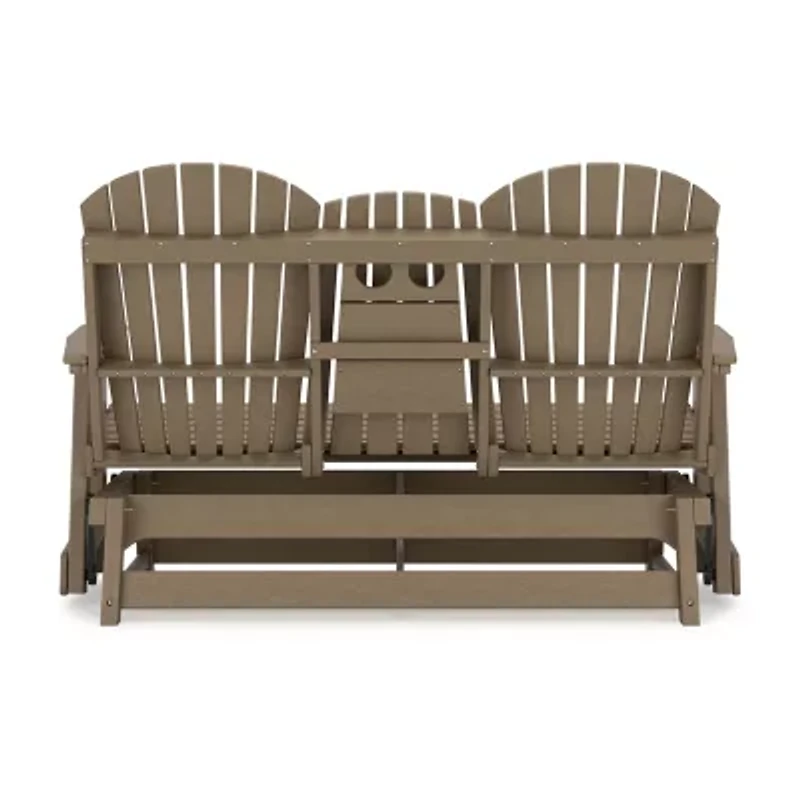 Signature Design by Ashley® Hyland Wave Outdoor Glider Loveseat