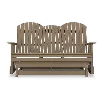 Signature Design by Ashley® Hyland Wave Outdoor Glider Loveseat