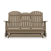 Signature Design by Ashley® Hyland Wave Outdoor Glider Loveseat