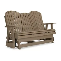 Signature Design by Ashley® Hyland Wave Outdoor Glider Loveseat