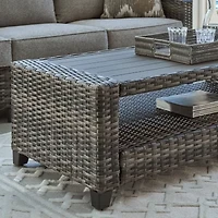 Signature Design by Ashley® Oasis Court 4-pc. Outdoor Conversation Set
