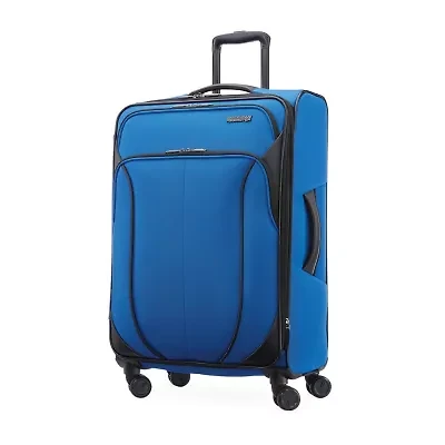 American Tourister 4 Kix 2.0 24 Inch Softside Expandable Checked Spinner Luggage