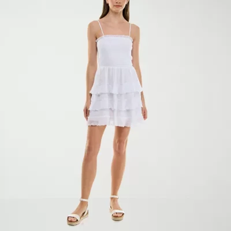 Trixxi Womens Juniors Fit + Flare Dress