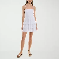 Trixxi Womens Juniors Fit + Flare Dress