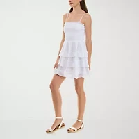 Trixxi Womens Juniors Fit + Flare Dress