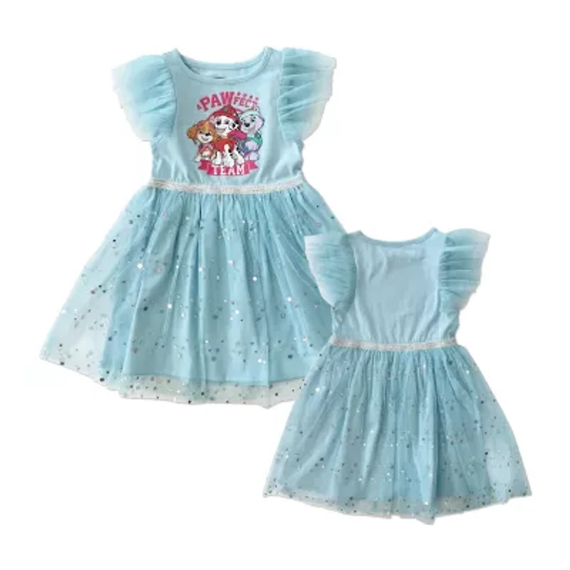 Toddler Girls Sleeveless Paw Patrol A-Line Dress