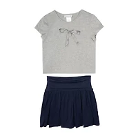 Rare Editions Big Kid Girls 2-pc. Skort Set