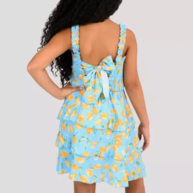 Rare Editions Big Kid Girls Sleeveless Fit + Flare Dress