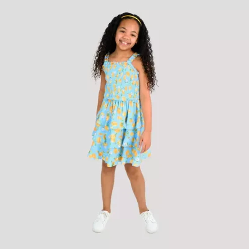 Rare Editions Big Kid Girls Sleeveless Fit + Flare Dress
