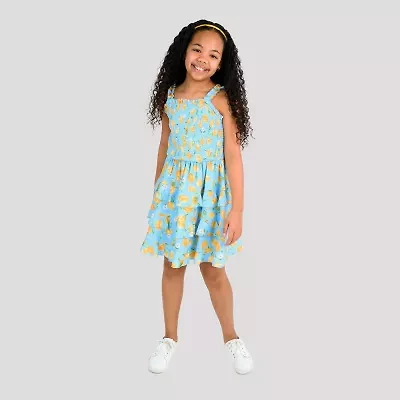 Rare Editions Big Kid Girls Sleeveless Fit + Flare Dress