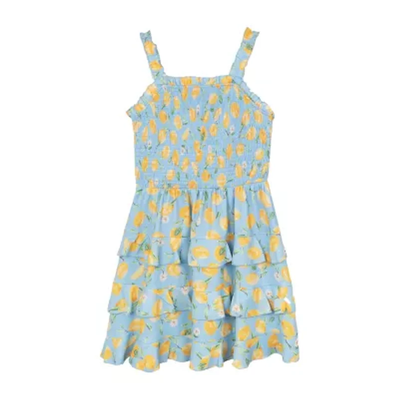 Rare Editions Big Kid Girls Sleeveless Fit + Flare Dress