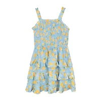 Rare Editions Big Kid Girls Sleeveless Fit + Flare Dress
