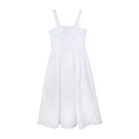 Rare Editions Big Kid Girls Sleeveless Eyelet Maxi Dress