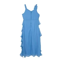 Rare Editions Big Kid Girls Sleeveless Maxi Dress