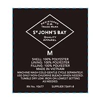 St. John's Bay Mens Packable Midweight Puffer Vest