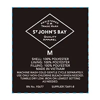 St. John's Bay Mens Water Resistant Midweight Puffer Jacket