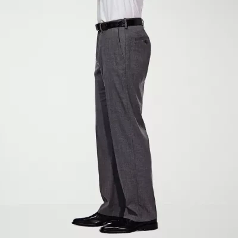 Haggar JMH Premium Stretch Mens Classic Fit Pleated Front Suit Pant