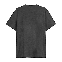 Mens Crew Neck Short Sleeve Regular Fit Mickey Mouse Big and Tall Graphic T-Shirt