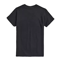 Mens Crew Neck Short Sleeve Regular Fit Garfield Big and Tall Graphic T-Shirt
