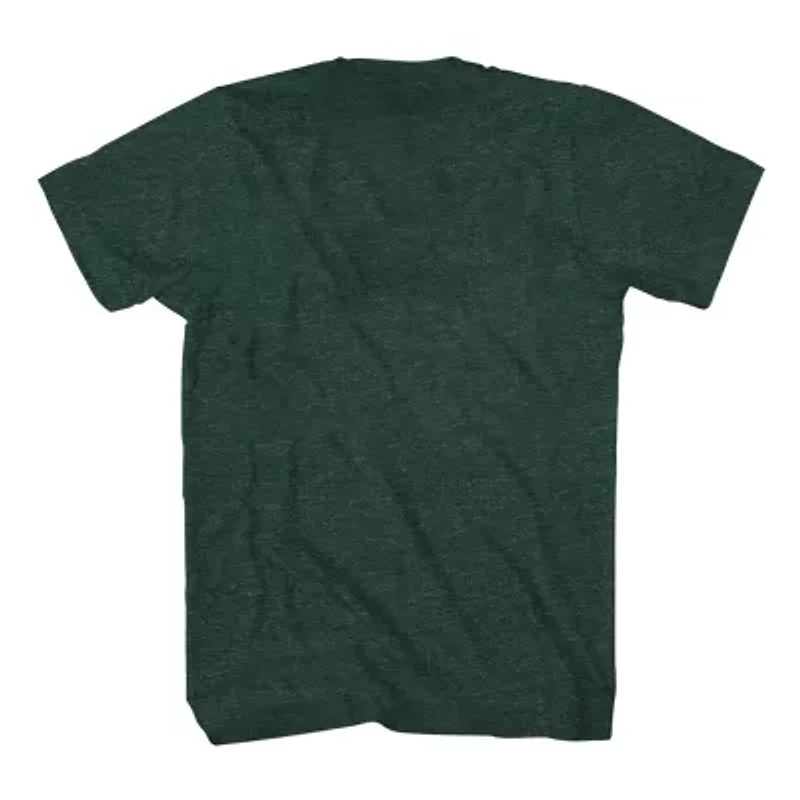 Mens Crew Neck Short Sleeve Regular Fit Big and Tall Graphic T-Shirt