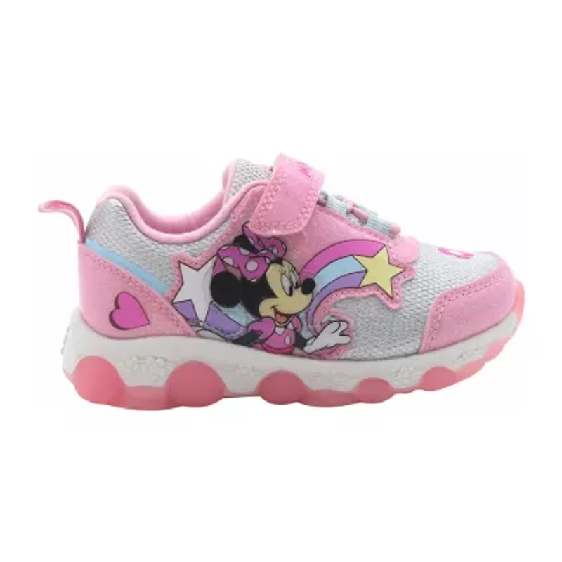 Disney Minnie Mouse Toddler Girls Light-Up Sneaker