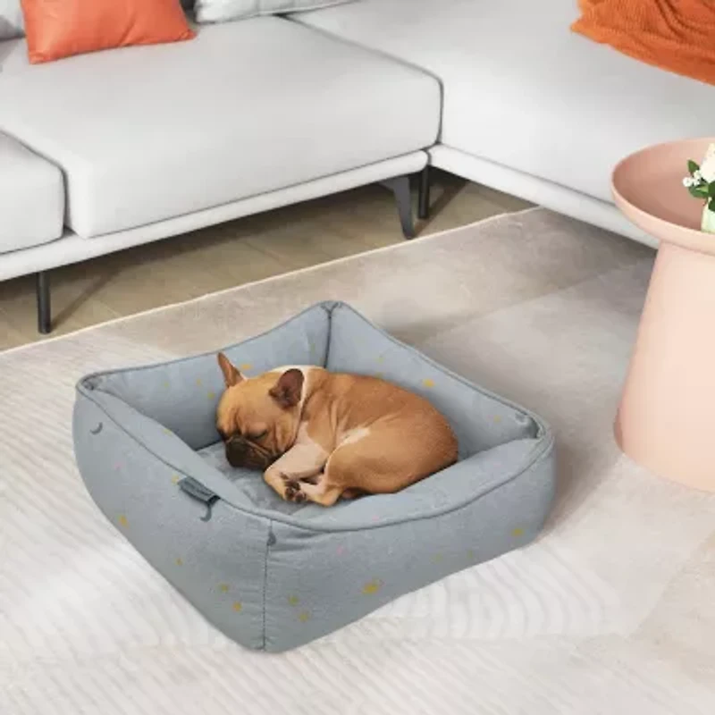 Precious Tails Celestial 24in Gray Pet Bed