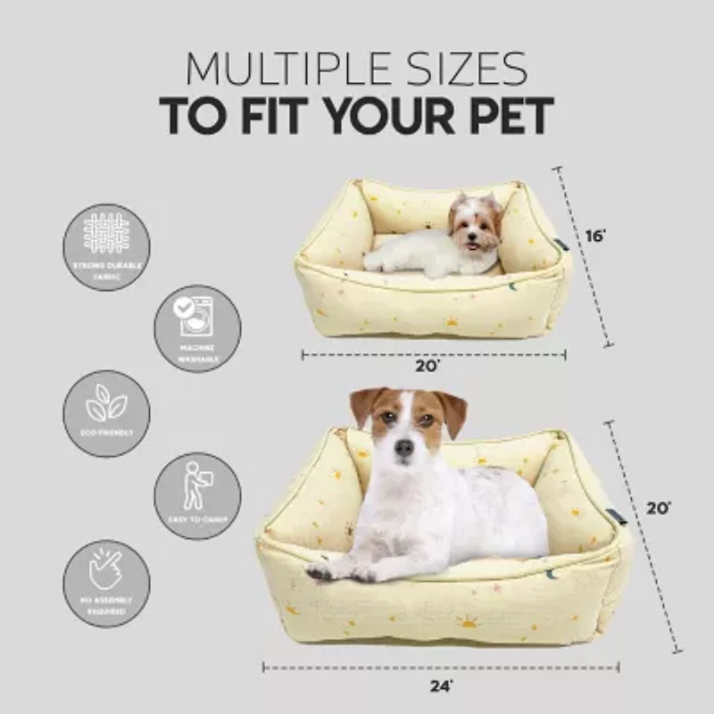 Precious Tails 24in Celestial Tan Pet Bed