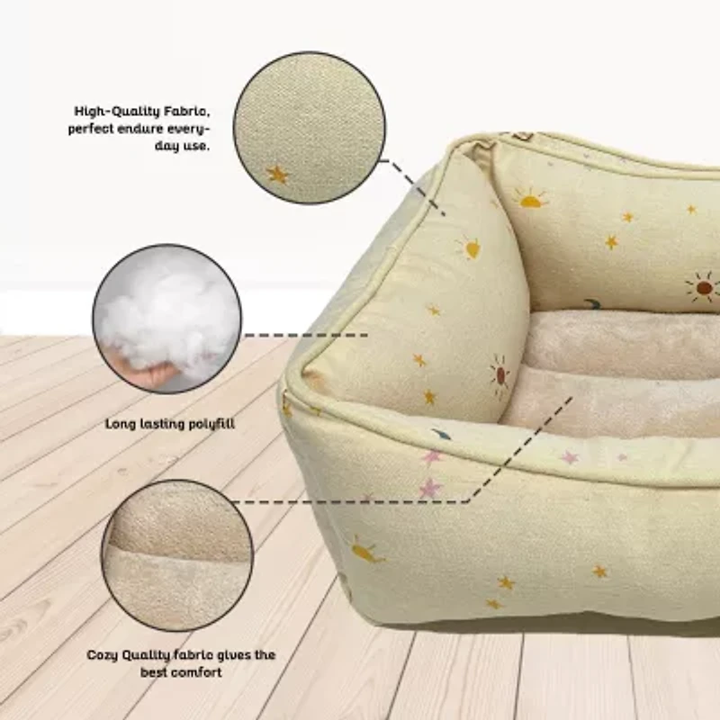 Precious Tails 24in Celestial Tan Pet Bed