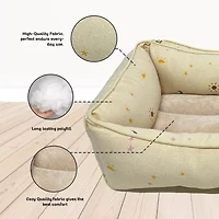 Precious Tails 24in Celestial Tan Pet Bed
