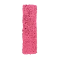 Linon Flokati Solid Woven Rectangular Runner