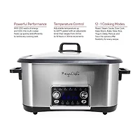 MegaChef 12-In-1 Deluxe Multi 8 Qt Slow Cooker