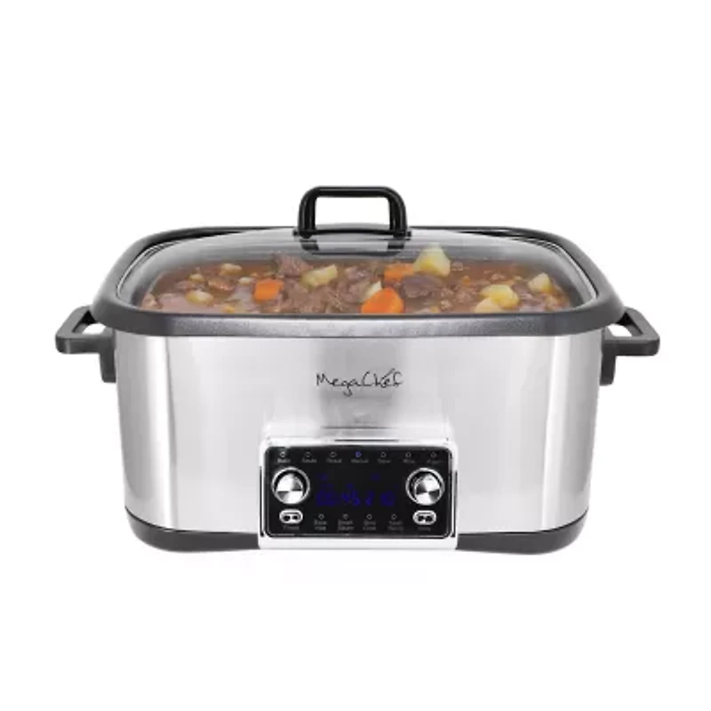 MegaChef 12-In-1 Deluxe Multi 8 Qt Slow Cooker