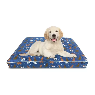 Precious Tails 40" Blue Orthopedic Pet Bed