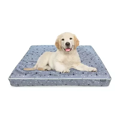Precious Tails 40" Gray Orthopedic Pet Bed
