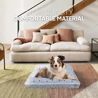 Precious Tails 40" Gray Orthopedic Pet Bed