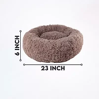 Precious Tails 24" Taupe Donut Pet Bed