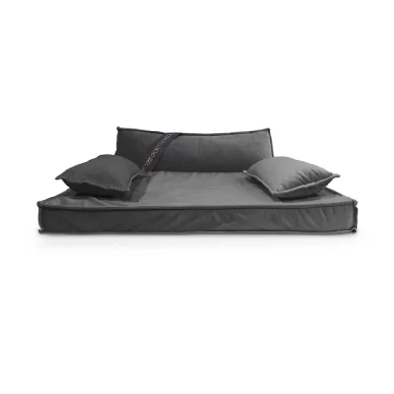 Precious Tails 30" Gray Orthopedic Pet Bed