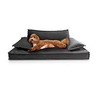 Precious Tails 30" Gray Orthopedic Pet Bed