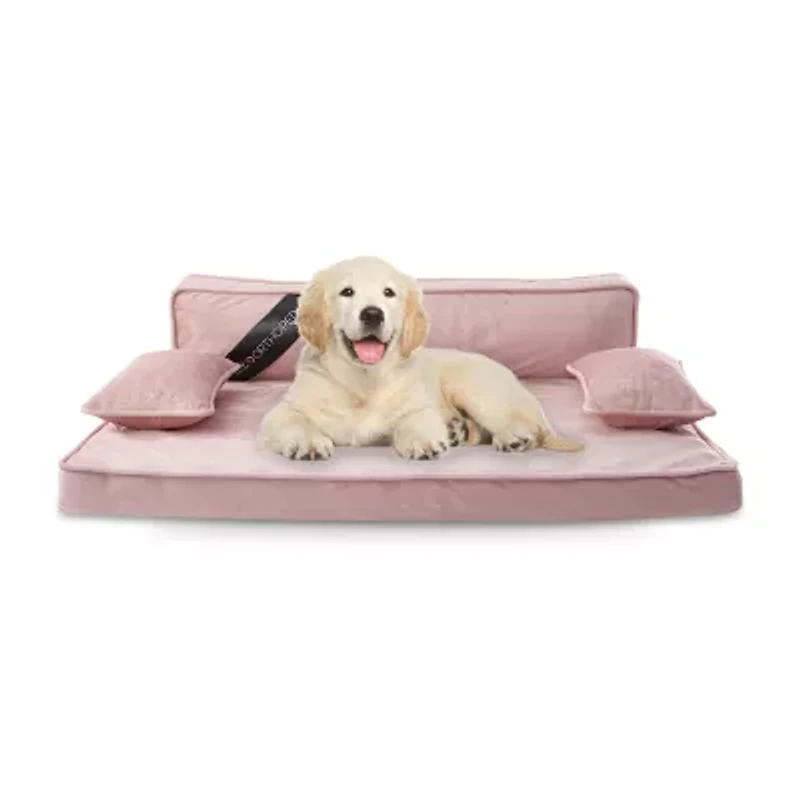 Precious Tails 30" Pink Orthopedic Pet Bed