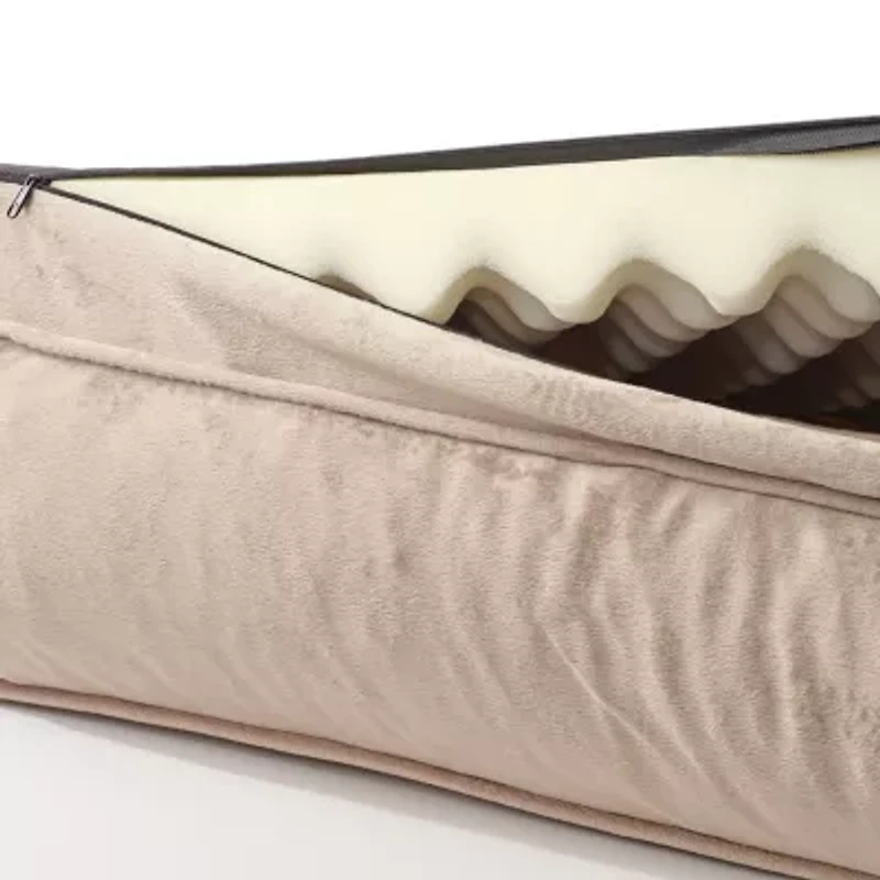 Precious Tails 35" Taupe Orthopedic Pet Bed