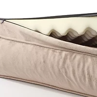 Precious Tails 35" Taupe Orthopedic Pet Bed